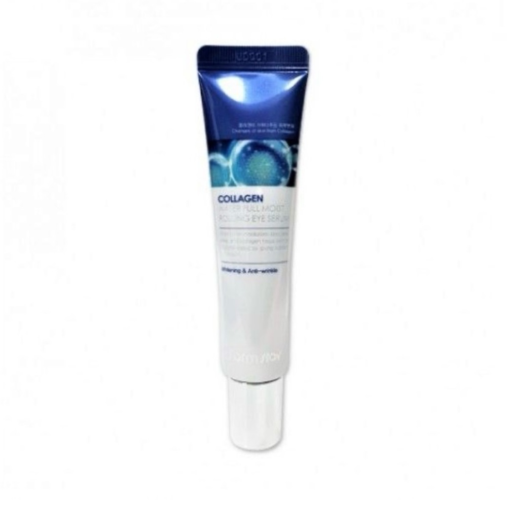 Collagen Water Full Moist Rolling Eye Serum - Blue